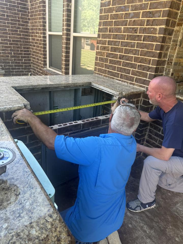 Outdoor kitchen equipment removal and installation by Outdoor Grill Sales