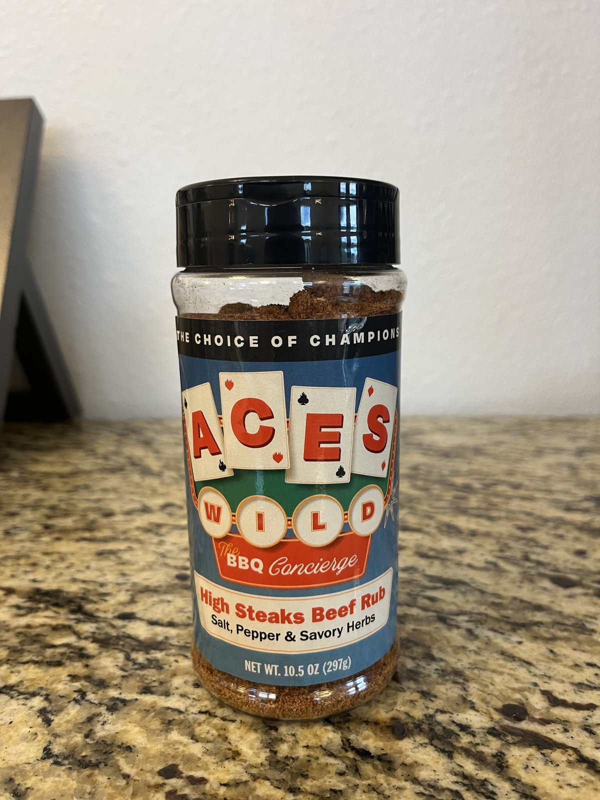 Aces Wild High Steaks beef rub