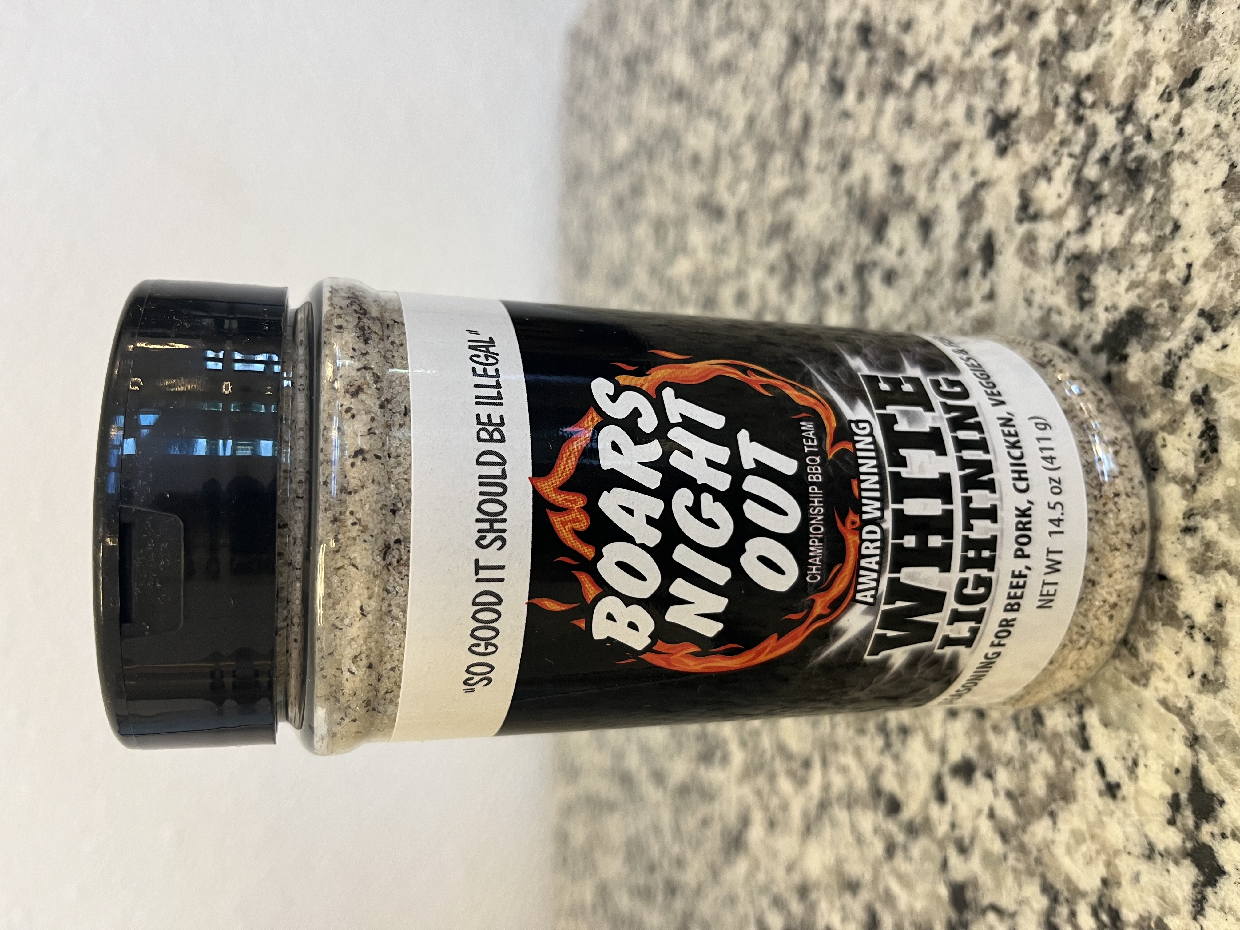 Boars Night Out White Lightning seasoning